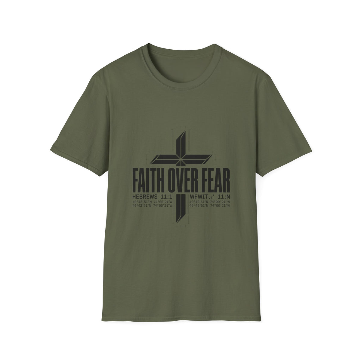 Faith over fear T-shirts