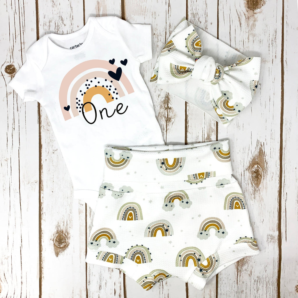 Girls Bummies Set
